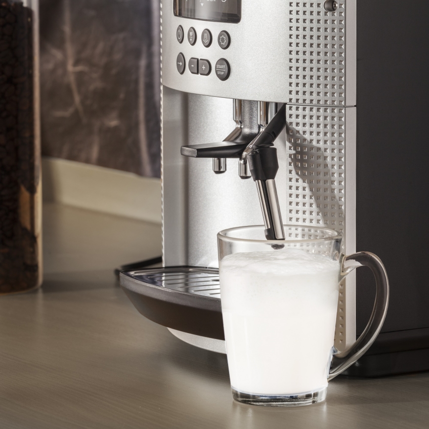 Krups - Automatický kávovar ESSENTIAL 1450W/230V strieborná