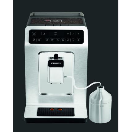 Krups - Automatický kávovar s nádobou na mlieko EVIDENCE 1450W/230V biela