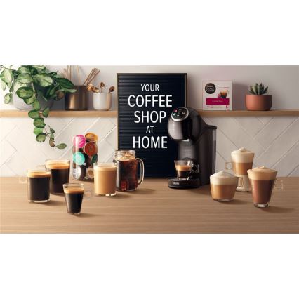 Krups - Kávovar na kapsule NESCAFÉ DOLCE GUSTO GENIO S 1500W antracit