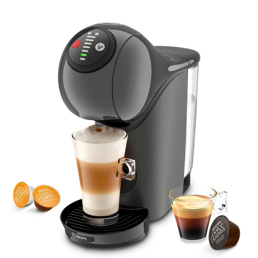Krups - Kávovar na kapsule NESCAFÉ DOLCE GUSTO GENIO S 1500W antracit