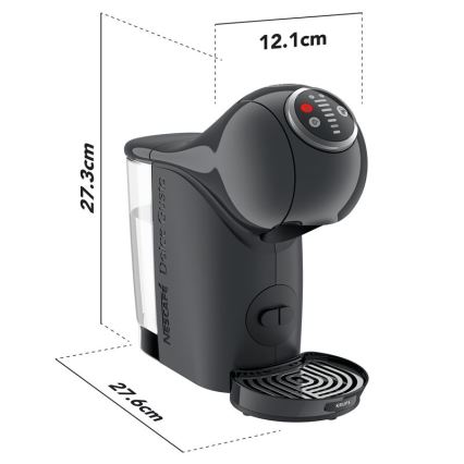 Krups - Kávovar na kapsule NESCAFÉ DOLCE GUSTO GENIO S 1500W antracit