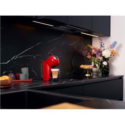 Krups - Kávovar na kapsule NESCAFÉ DOLCE GUSTO GENIO S PLUS 1500W červená