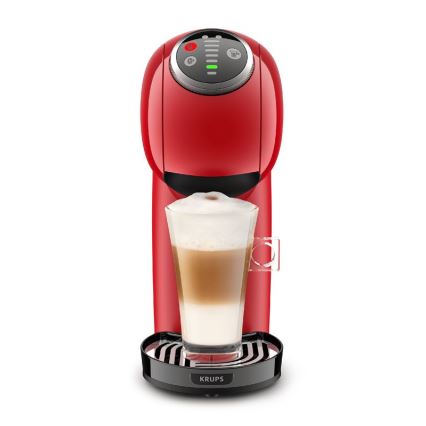 Krups - Kávovar na kapsule NESCAFÉ DOLCE GUSTO GENIO S PLUS 1500W červená