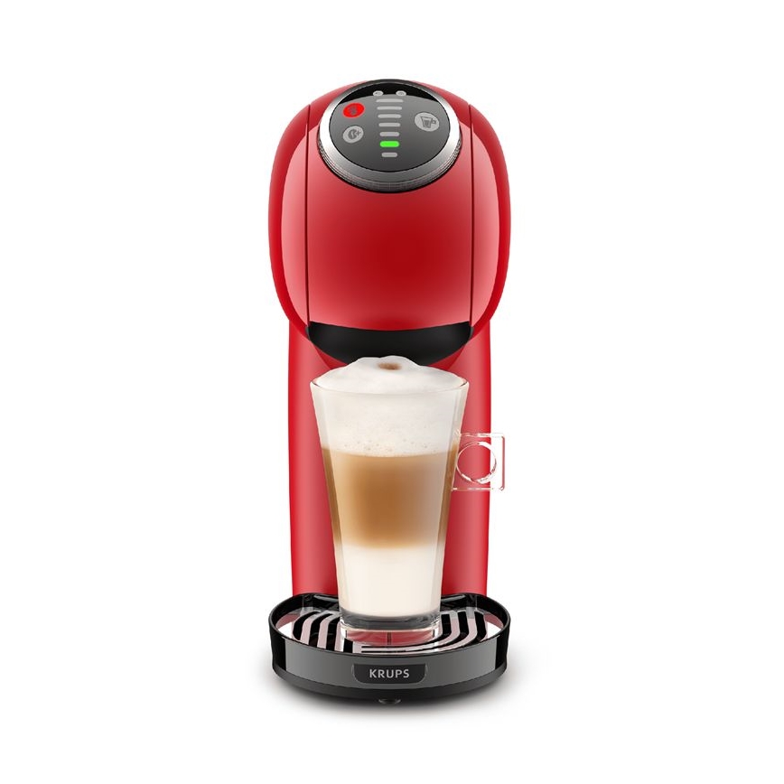 Krups - Kávovar na kapsule NESCAFÉ DOLCE GUSTO GENIO S PLUS 1500W červená