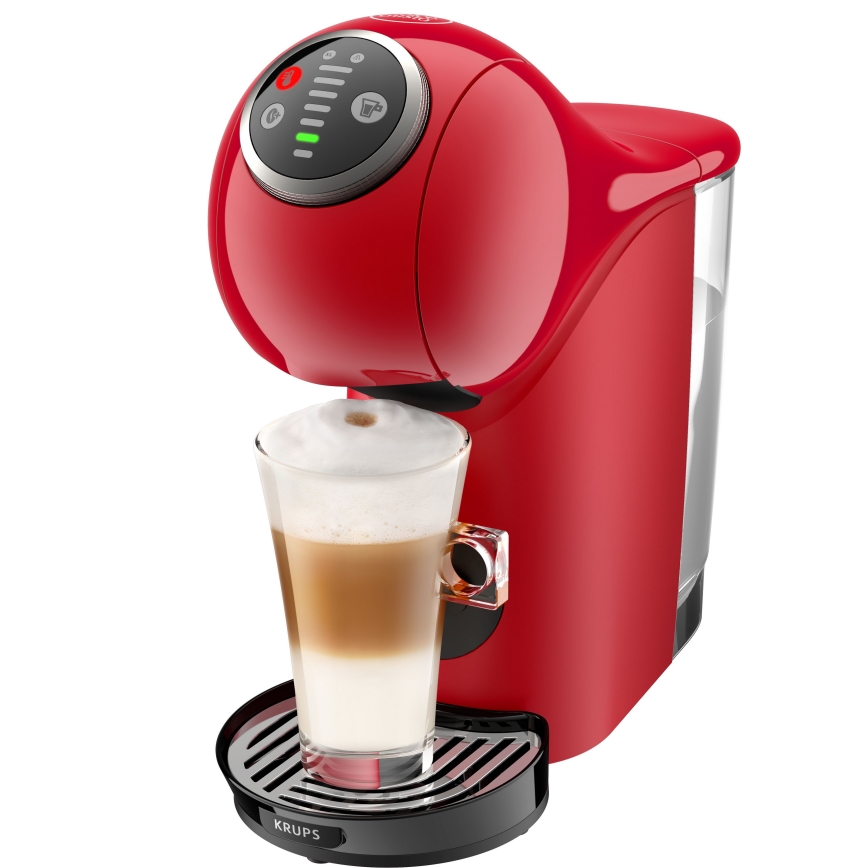 Krups - Kávovar na kapsule NESCAFÉ DOLCE GUSTO GENIO S PLUS 1500W červená