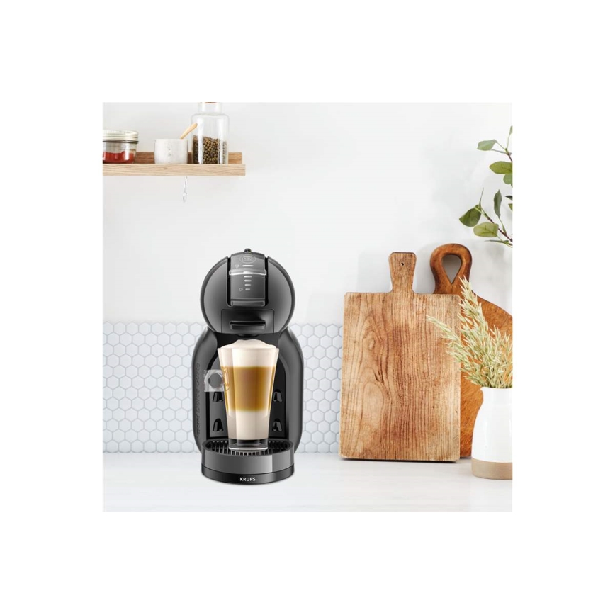 Krups - Kávovar na kapsule NESCAFÉ DOLCE GUSTO MINI ME 1500W antracit