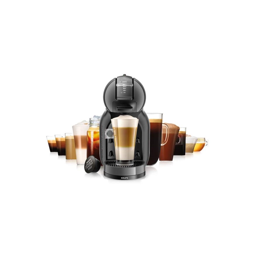 Krups - Kávovar na kapsule NESCAFÉ DOLCE GUSTO MINI ME 1500W antracit