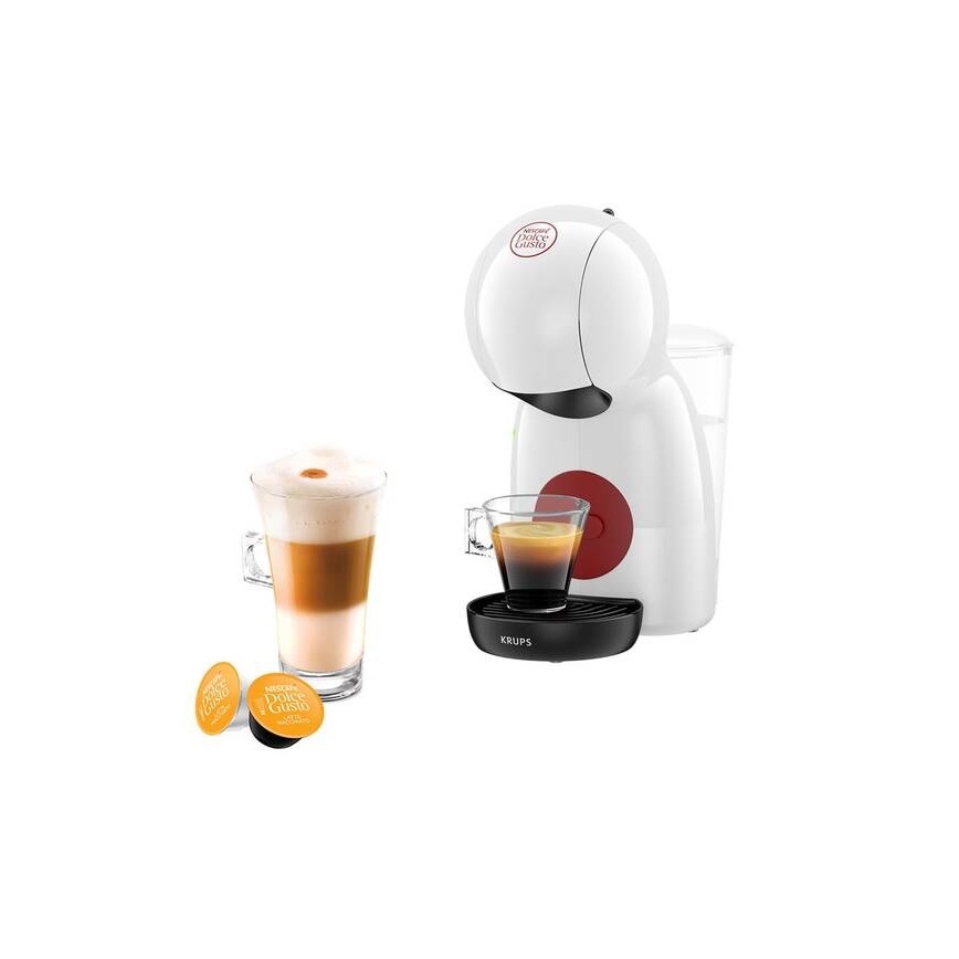 Krups - Kávovar na kapsule NESCAFÉ DOLCE GUSTO PICCOLO XS 1600W biela