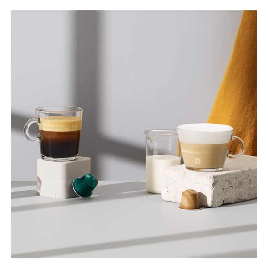 Krups - Kávovar na kapsule NESPRESSO Essenza mini 1310W/230V biela