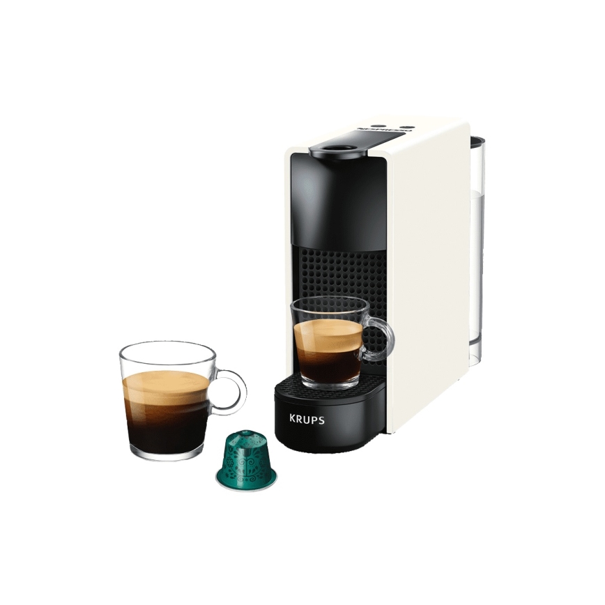 Krups - Kávovar na kapsule NESPRESSO Essenza mini 1310W/230V biela