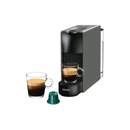 Krups - Kávovar na kapsule NESPRESSO Essenza mini 1310W/230V šedá