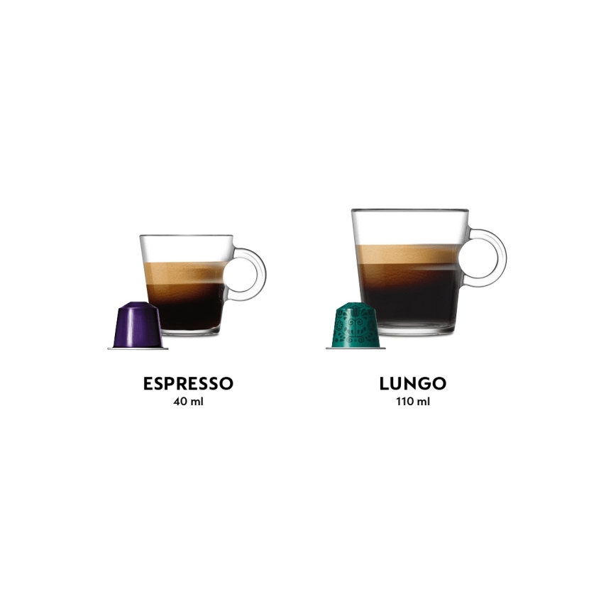 Krups - Kávovar na kapsule NESPRESSO Essenza mini 1310W/230V šedá