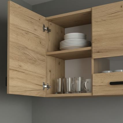 Kuchynská linka ROSALIA 240 cm dub craft