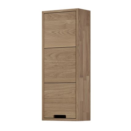 Kúpeľňová nástenná skrinka GRIBSKOV 90 cm béžová/dub