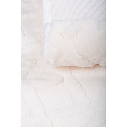 Kúpeľňová predložka NEW STYLE 3D 60x90 cm krémová