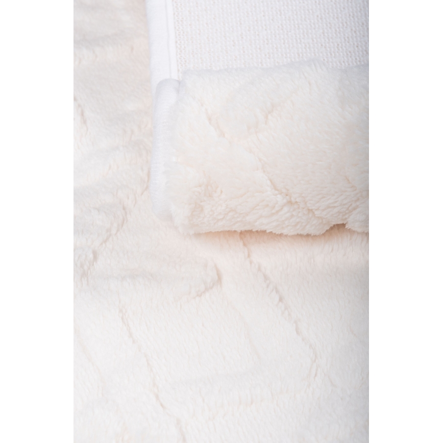 Kúpeľňová predložka NEW STYLE 3D 60x90 cm krémová