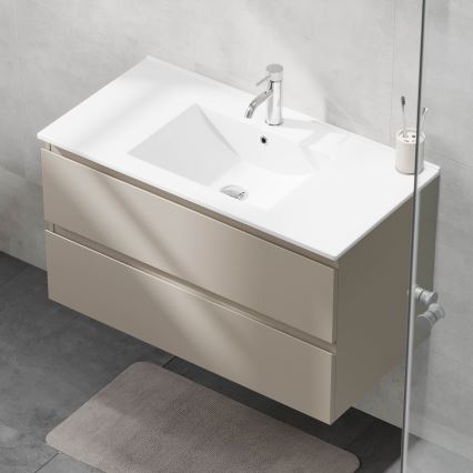Kúpeľňová skrinka s umývadlom HENRY 91 cm Marakesh