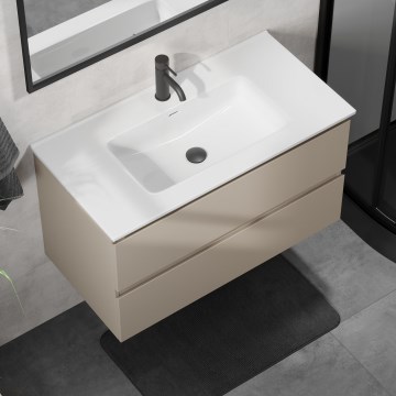 Kúpeľňová skrinka s umývadlom KENWOOD 91 cm Marakesh/biela