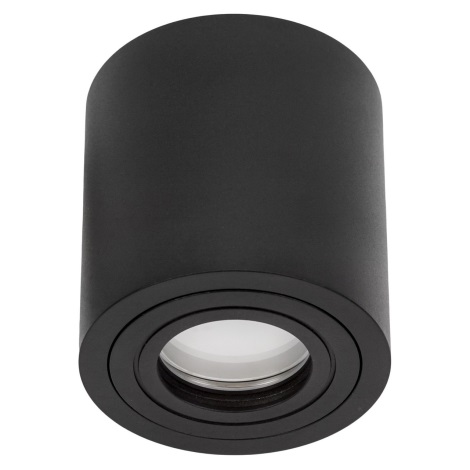 Kúpeľňové bodové svietidlo CHLOE 1xGU10/30W/230V IP65 guľatý čierna