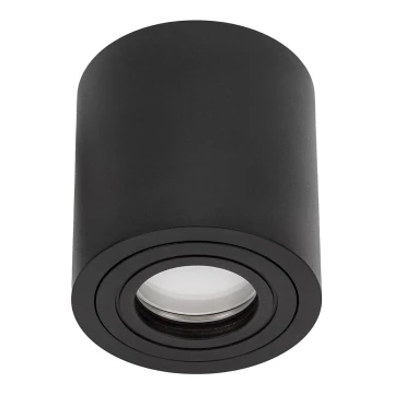 Kúpeľňové bodové svietidlo CHLOE 1xGU10/6W/230V IP65 okrúhle čierne