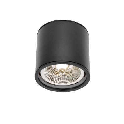 Kúpeľňové bodové svietidlo CHLOE AR111 1xGU10/12W/230V IP65 guľatý čierna
