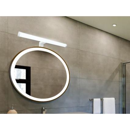 Kúpeľňové LED osvetlenie k zrkadlu 10W/230V 45 cm IP44 biele
