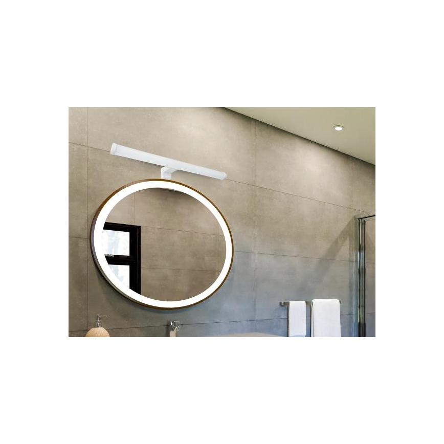 Kúpeľňové LED osvetlenie k zrkadlu 10W/230V 45 cm IP44 biele