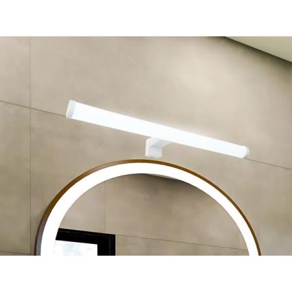 Kúpeľňové LED osvetlenie k zrkadlu 10W/230V 45 cm IP44 biele