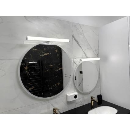 Kúpeľňové LED osvetlenie k zrkadlu 10W/230V 45 cm IP44 biele