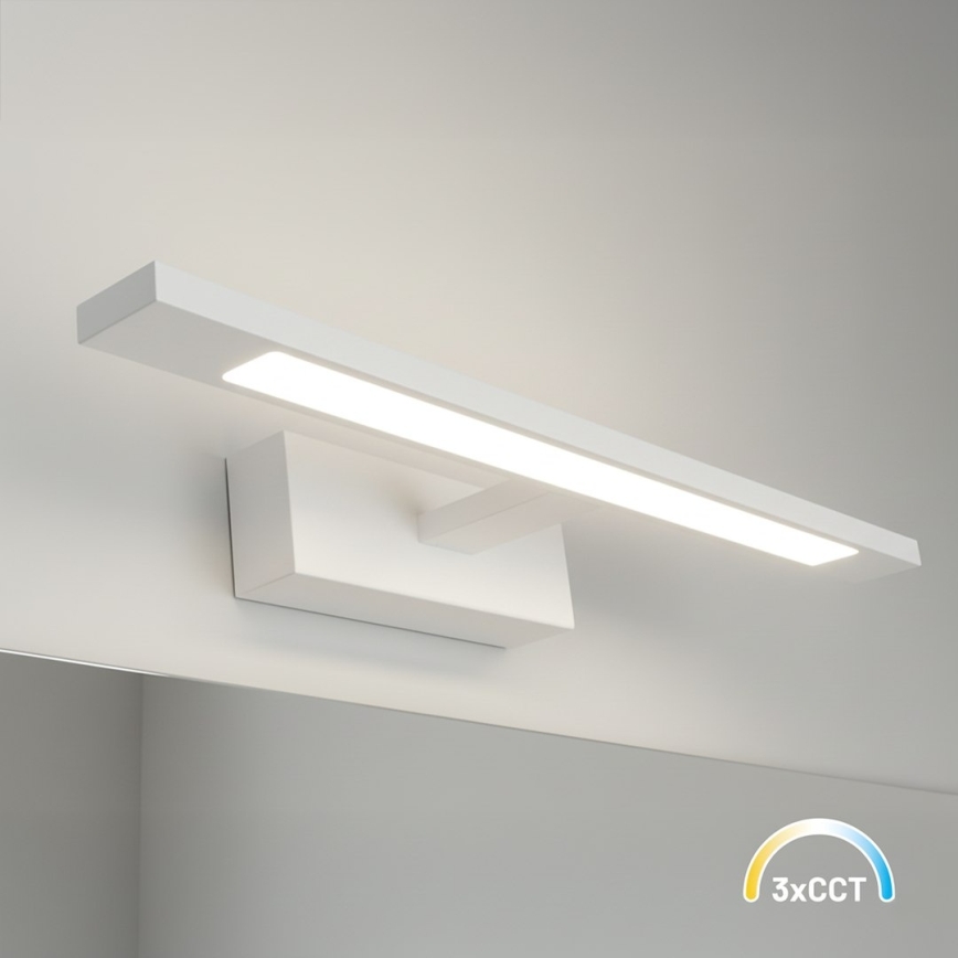 LED kúpeľňové osvetlenie zrkadla KLIMT LED/8W/230V 3000/4000/6000K 40 cm IP44 biela