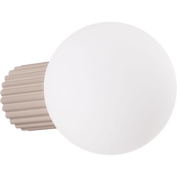 Kúpeľňové nástenné svietidlo HALO 1xG9/8W/230V pr. 12 cm IP44 béžová