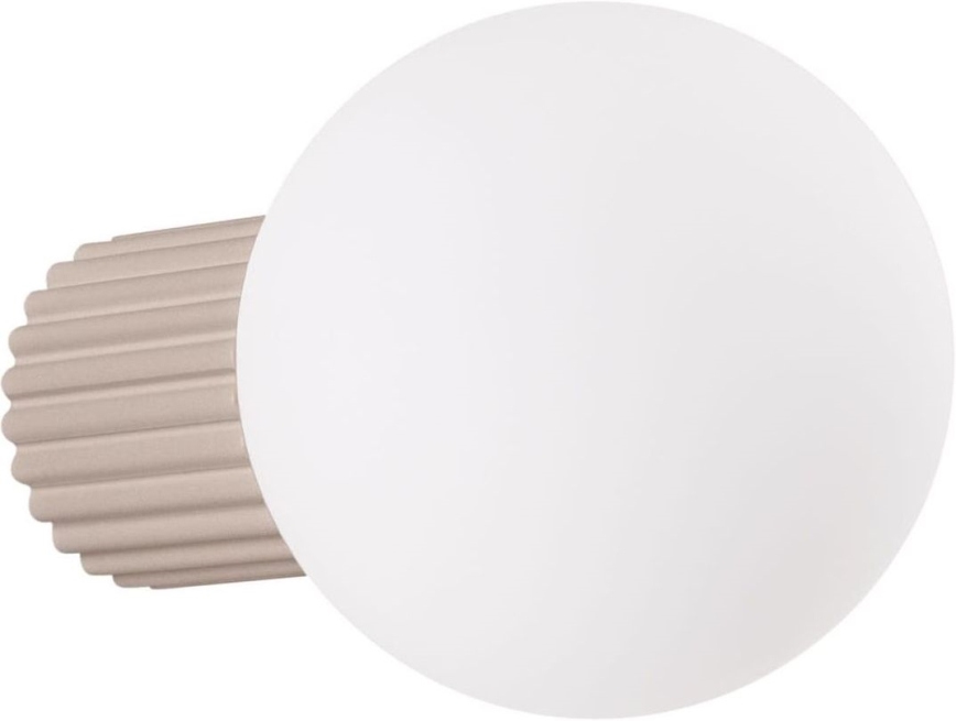 Kúpeľňové nástenné svietidlo HALO 1xG9/8W/230V pr. 12 cm IP44 béžová