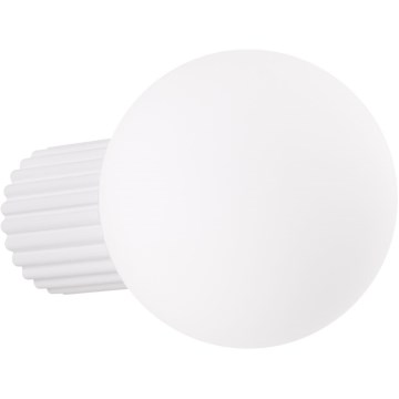 Kúpeľňové nástenné svietidlo HALO 1xG9/8W/230V pr. 12 cm IP44 biela