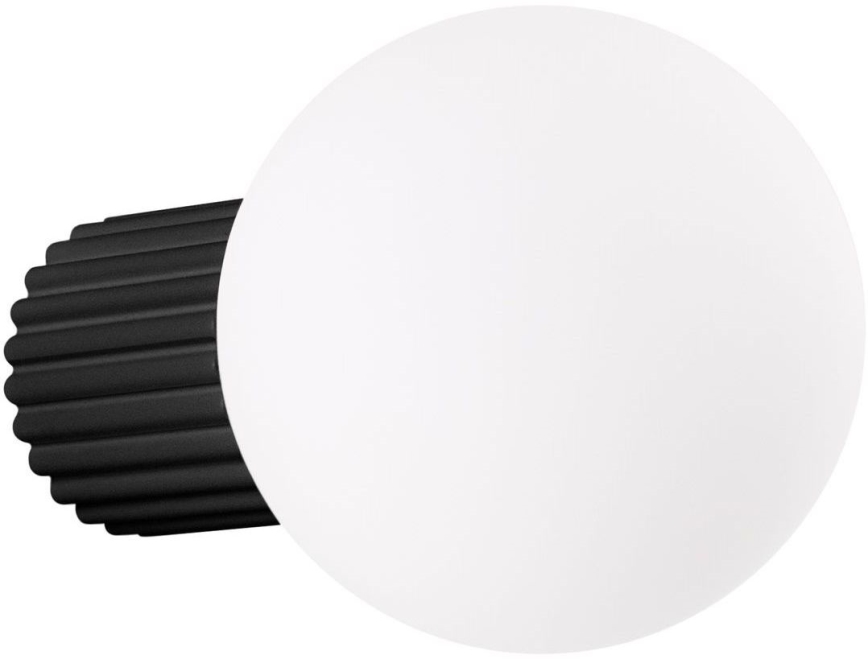 Kúpeľňové nástenné svietidlo HALO 1xG9/8W/230V pr. 12 cm IP44 čierna