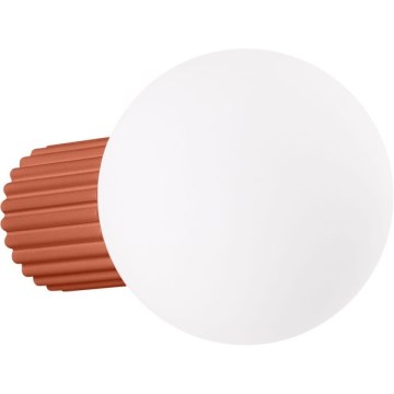 Kúpeľňové nástenné svietidlo HALO 1xG9/8W/230V pr. 12 cm IP44 oranžová
