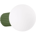 Kúpeľňové nástenné svietidlo HALO 1xG9/8W/230V pr. 12 cm IP44 zelená