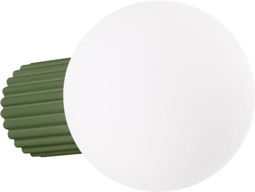 Kúpeľňové nástenné svietidlo HALO 1xG9/8W/230V pr. 12 cm IP44 zelená