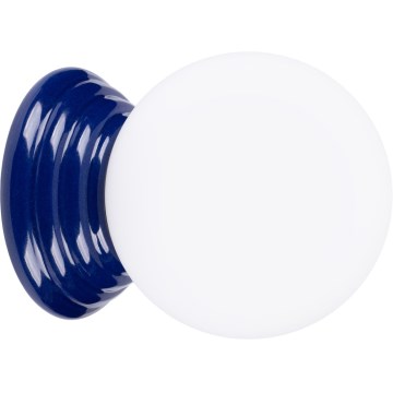 Kúpeľňové nástenné svietidlo ZORI 1xG9/8W/230V IP44 modrá