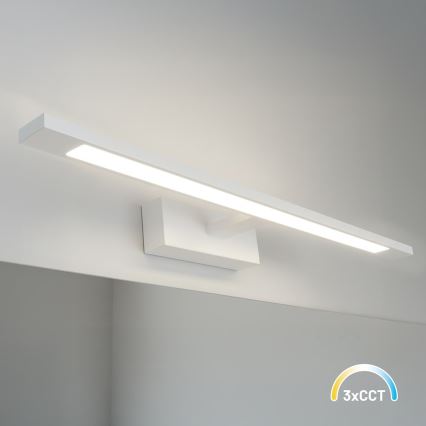 LED osvetlenie zrkadla do kúpeľne KLIMT LED/12W/230V 3000/4000/6000K 60 cm IP44 biela