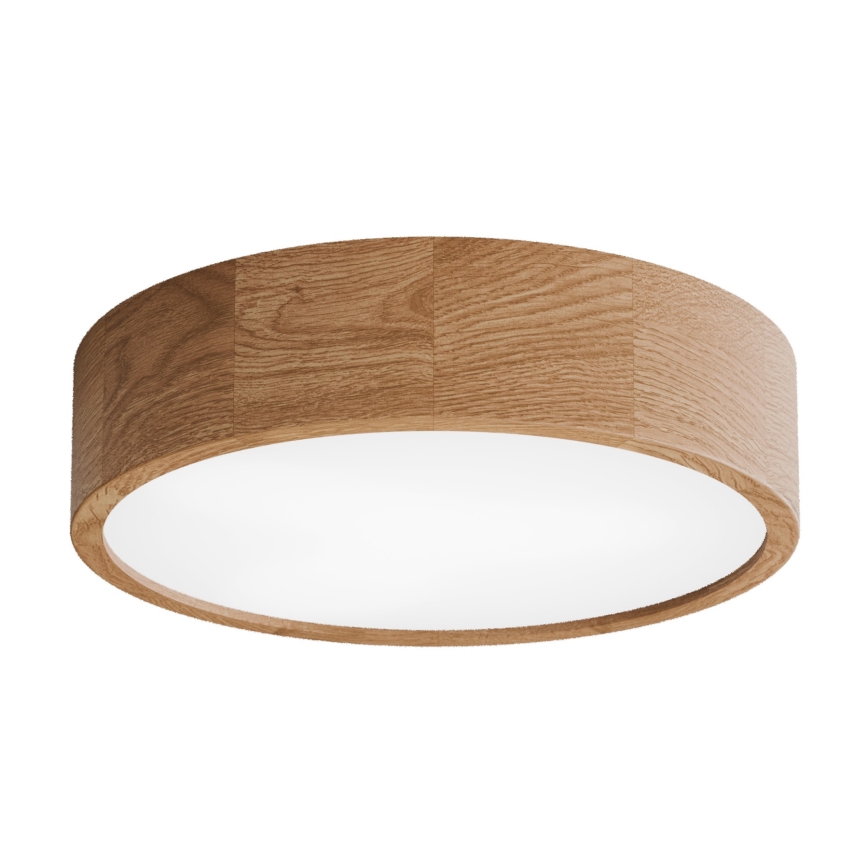 Kúpeľňové stropné svietidlo CLEO 3xE27/24W/230V IP54 pr. 37,5 cm dub