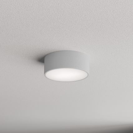Kúpeľňové stropné svietidlo CLEO so senzorom, 1×E27, 24 W, 230 V, priemer 20 cm, krytie IP54, sivé