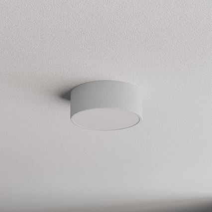 Kúpeľňové stropné svietidlo CLEO so senzorom, 1×E27, 24 W, 230 V, priemer 20 cm, krytie IP54, sivé