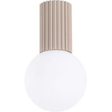 Kúpeľňové stropné svietidlo HALO 1xG9/8W/230V pr. 12 cm IP44 béžová
