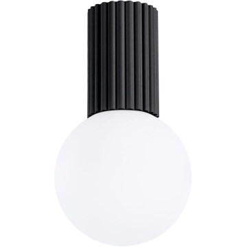 Kúpeľňové stropné svietidlo HALO 1xG9/8W/230V pr. 12 cm IP44 čierna