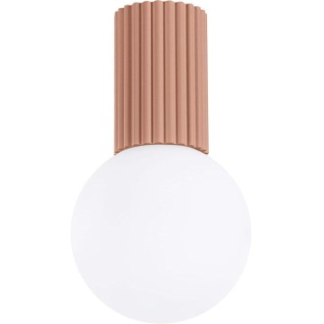 Kúpeľňové stropné svietidlo HALO 1xG9/8W/230V pr. 12 cm IP44 hnedá