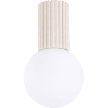 Kúpeľňové stropné svietidlo HALO 1xG9/8W/230V pr. 12 cm IP44 krémová