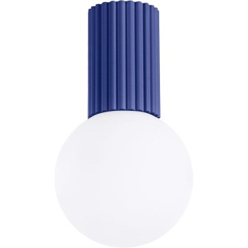 Kúpeľňové stropné svietidlo HALO 1xG9/8W/230V pr. 12 cm IP44 modrá