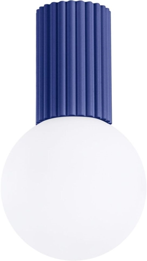 Kúpeľňové stropné svietidlo HALO 1xG9/8W/230V pr. 12 cm IP44 modrá