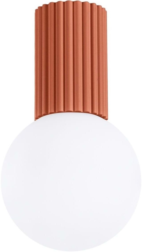Kúpeľňové stropné svietidlo HALO 1xG9/8W/230V pr. 12 cm IP44 oranžová