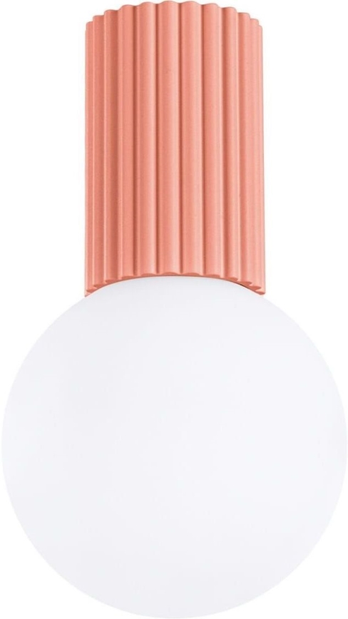 Kúpeľňové stropné svietidlo HALO 1xG9/8W/230V pr. 12 cm IP44 ružová